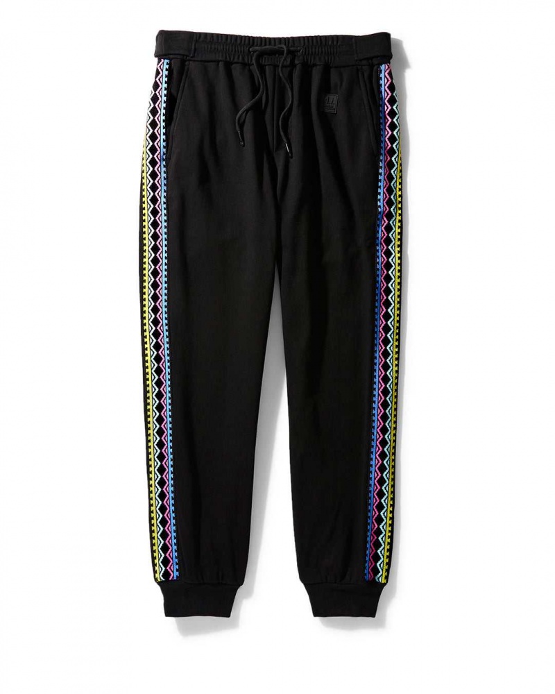 Sprayground Joggers AI TRIBAL ELECTRIC NEON JOGGERS Black | XGEPD7398