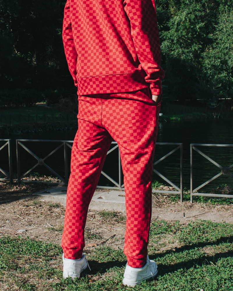 Sprayground Joggers BASIC PANTS Red | FIDHC9873