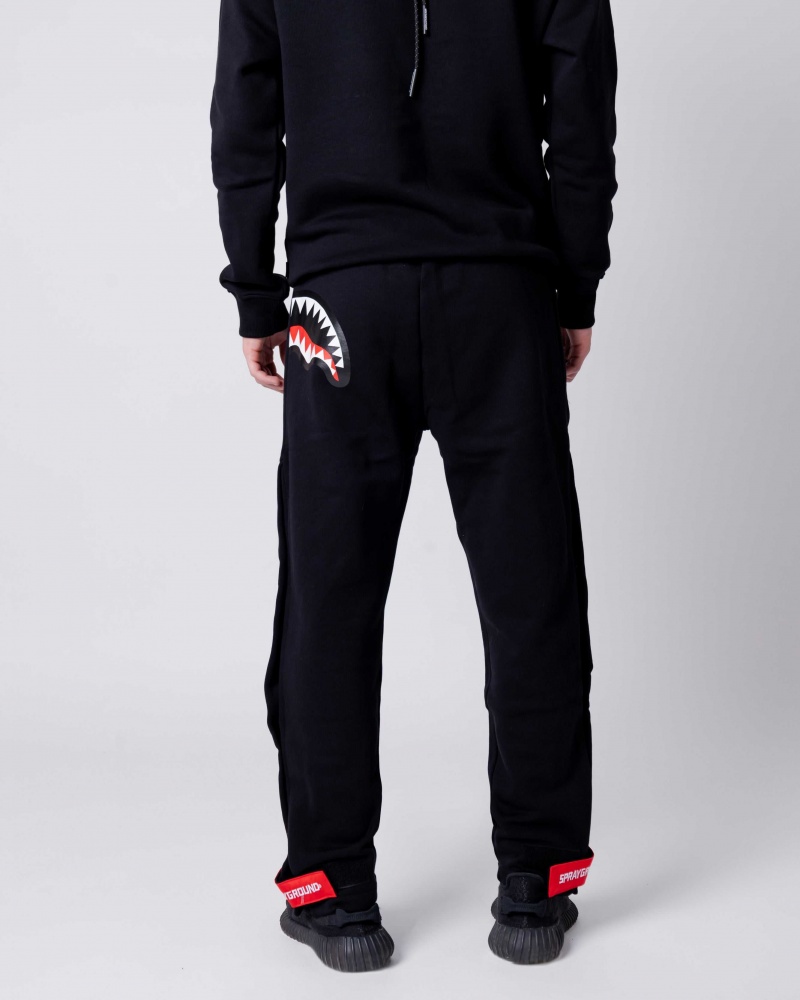 Sprayground Joggers BUTTON Black | RDVKM0763