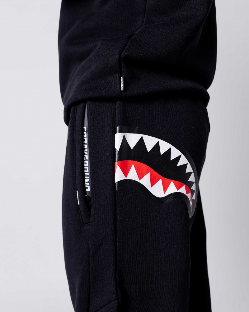 Sprayground Joggers BUTTON Black | RDVKM0763