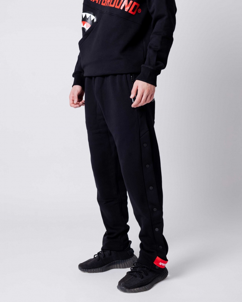 Sprayground Joggers BUTTON Black | RDVKM0763