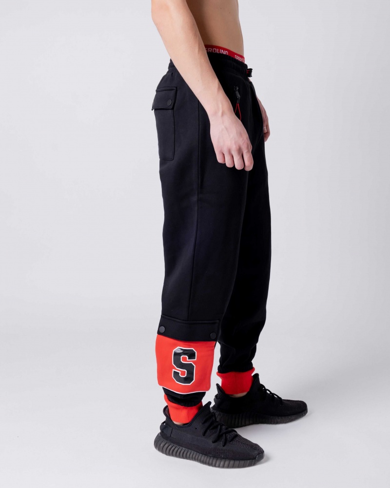 Sprayground Joggers CARGO POCKET Black | KLZVC7826