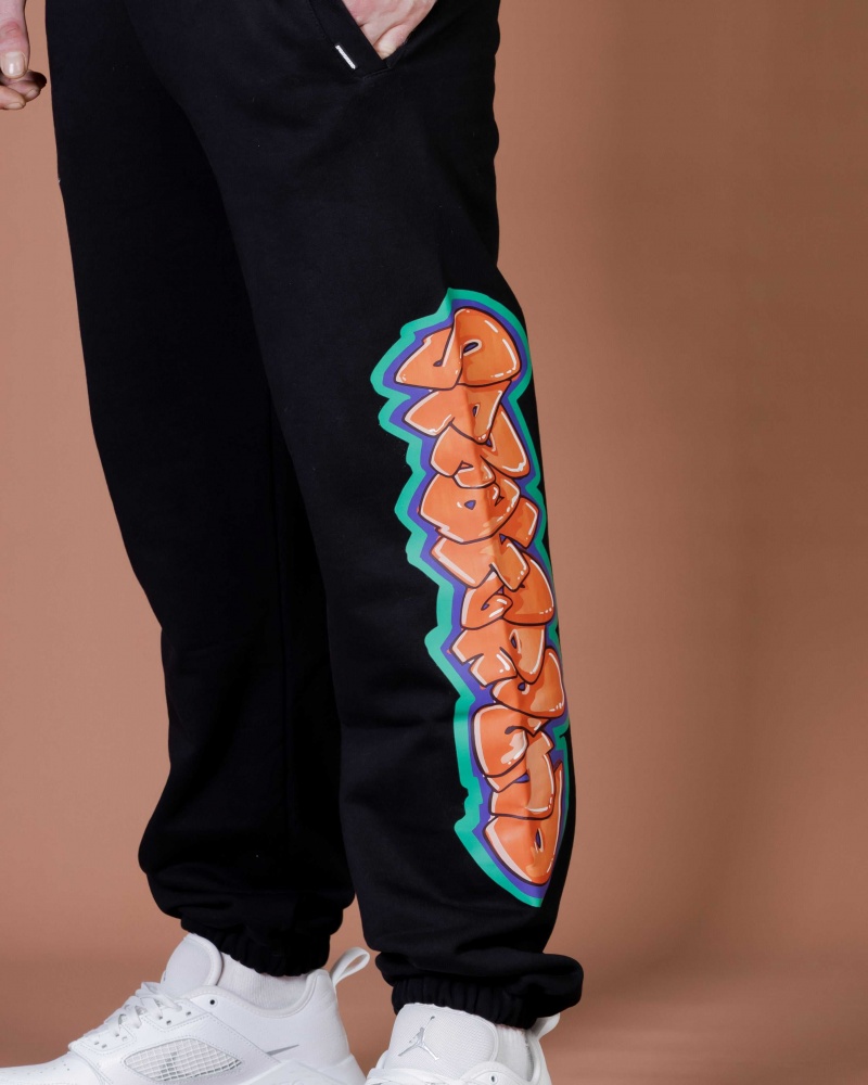 Sprayground Joggers GRAFFITI Black | YNMDS0698