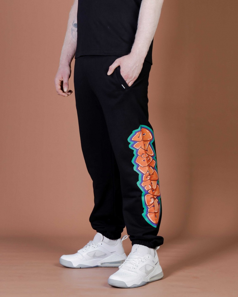 Sprayground Joggers GRAFFITI Black | YNMDS0698