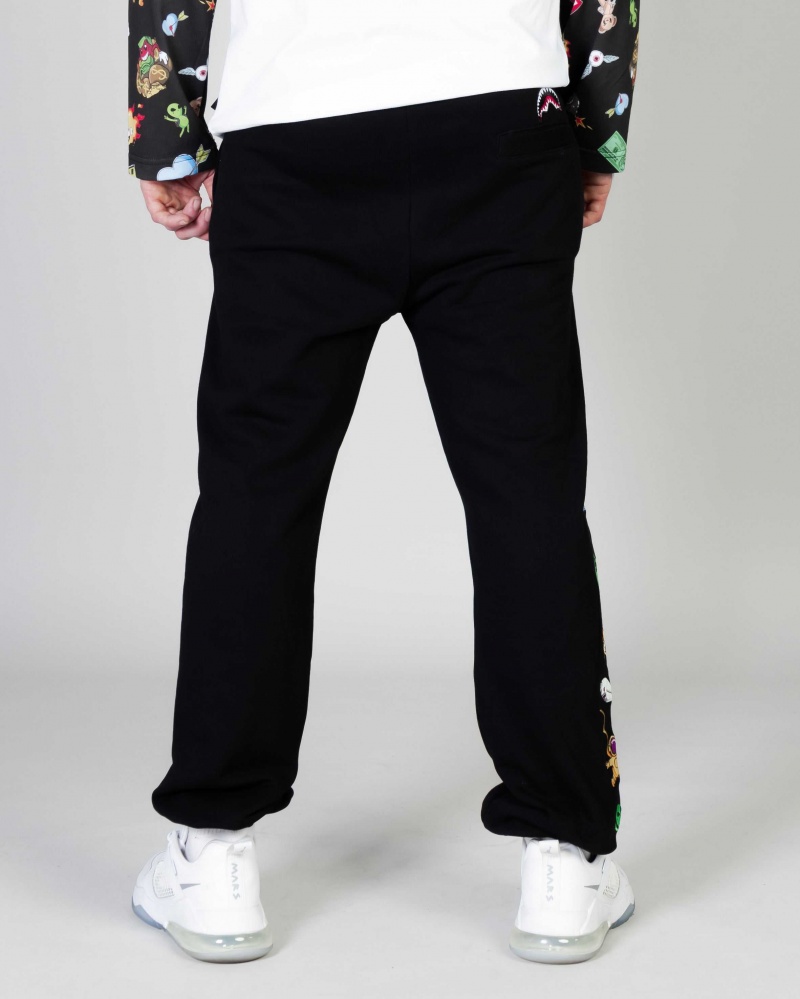 Sprayground Joggers PATCHES Black | ISVKO4792