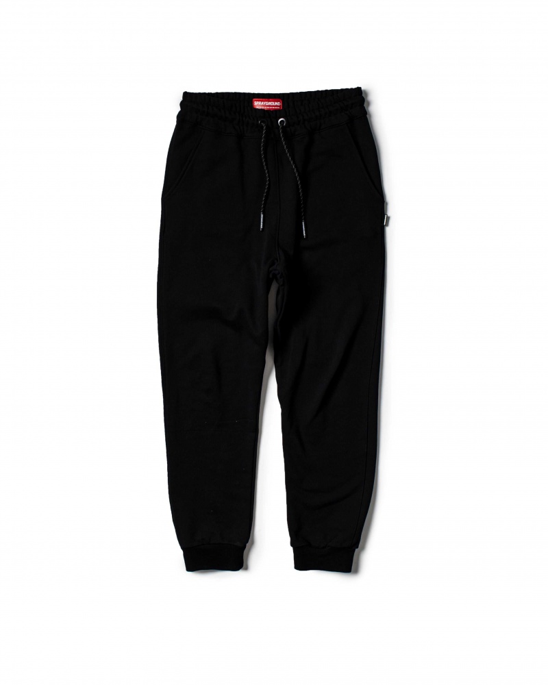 Sprayground Joggers SPRAY PANTS Black | GECTZ7319