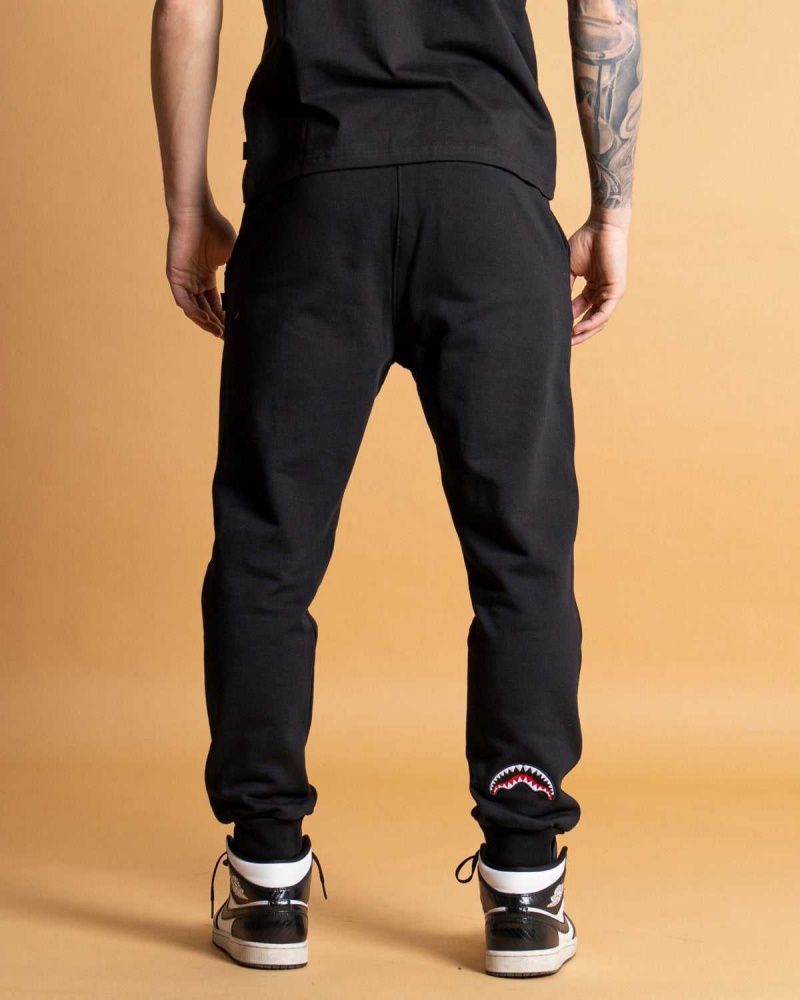 Sprayground Joggers SPRAY PANTS Black | GECTZ7319