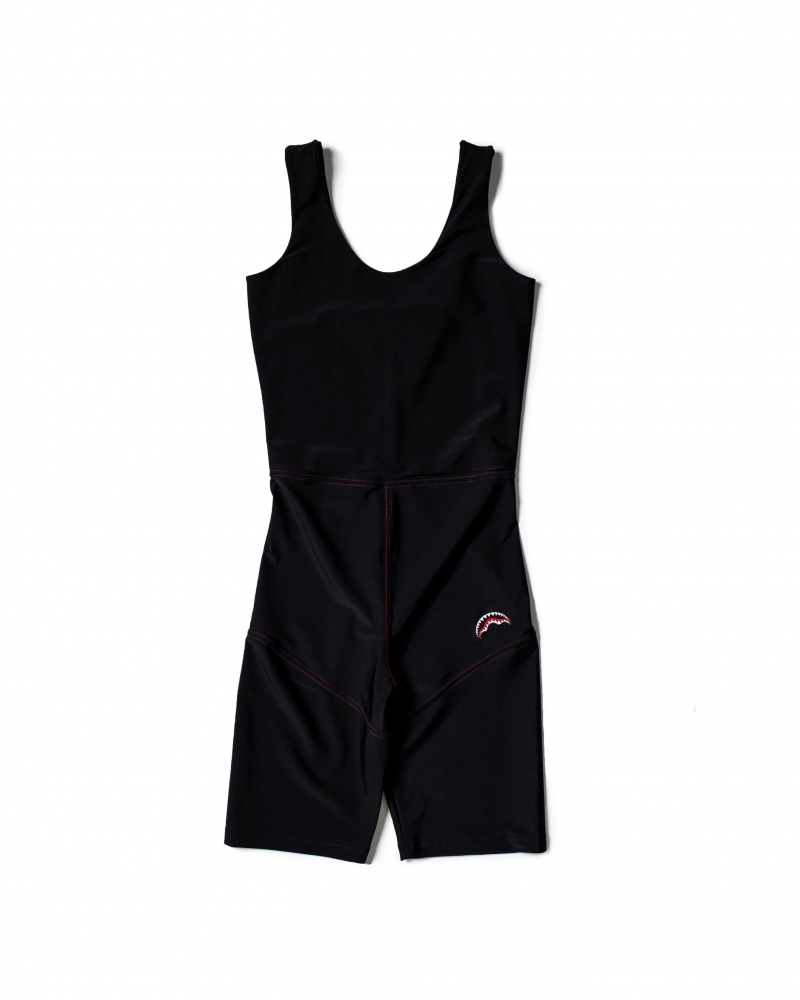 Sprayground Jumpsuit TRAINING SHARK Black | TGIAK2074