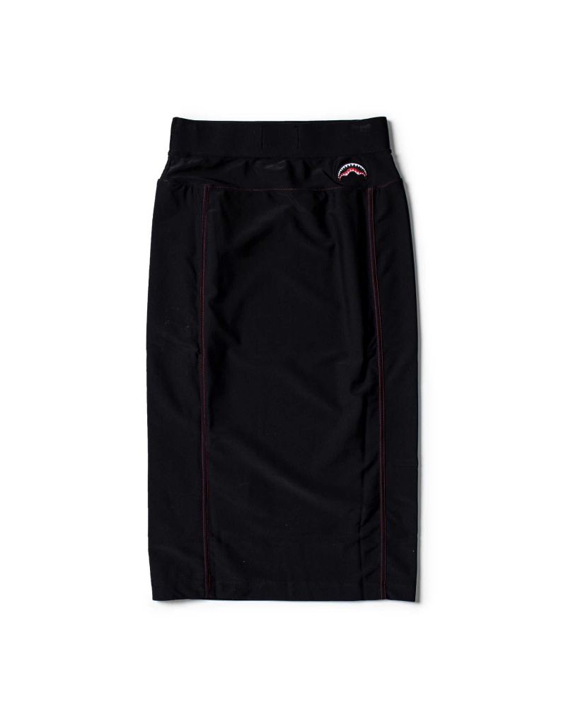 Sprayground Longuette skirts TINTA UNITA Black | AYIQK0213