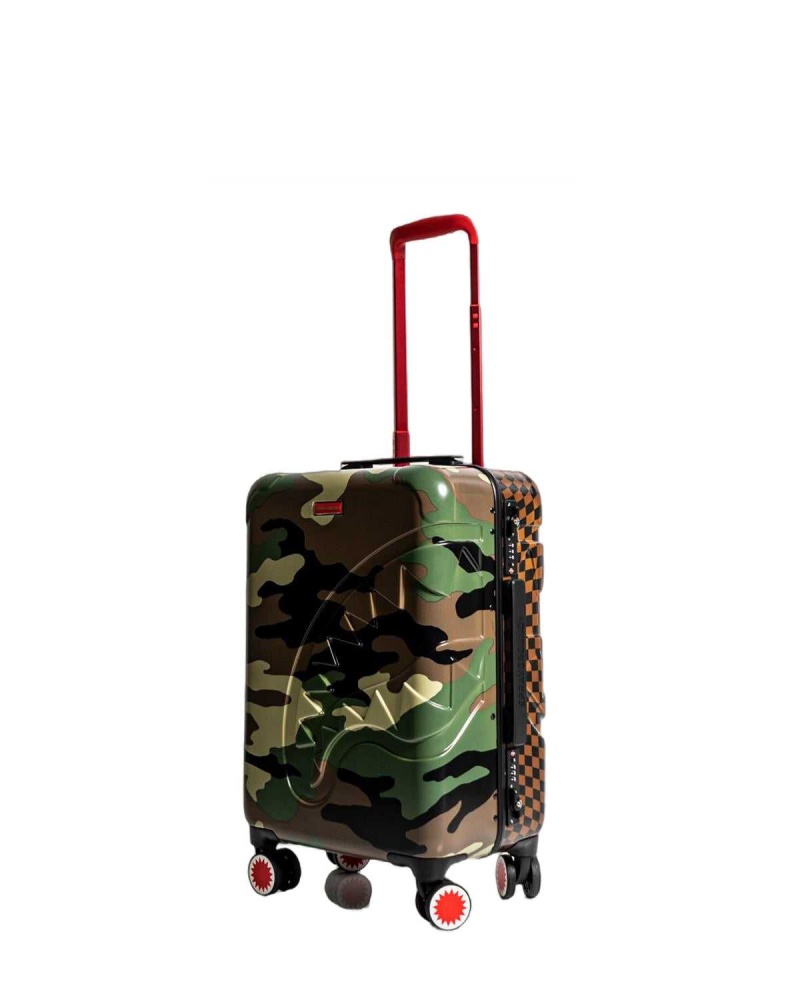 Sprayground Luggage CHECKS & CAMOFLAGUE Green | IAXFS7182