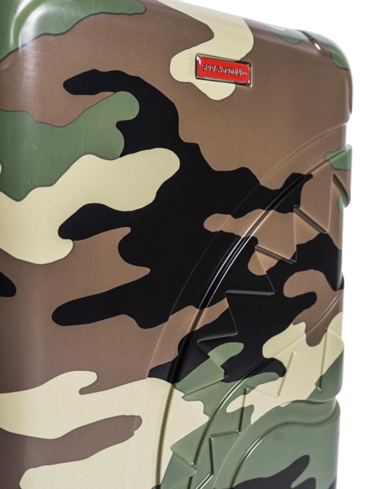 Sprayground Luggage CHECKS & CAMOFLAGUE Green | IAXFS7182