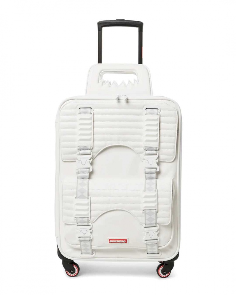 Sprayground Luggage FUTURE TRAVELER LUGGAGE White | OTVZE1249