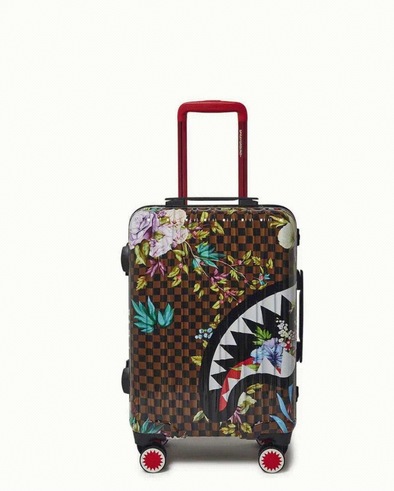 Sprayground Luggage GARDEN OF SHARKS SHARKNAUTICS HARDSHELL CARRY-ON LUGGAGE Multicolor | PCQKI9472