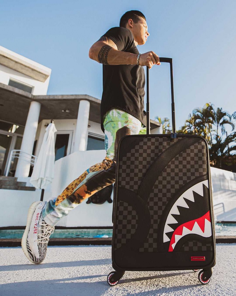 Sprayground Luggage HENNY SIP SOFT LUGGAGE Black | TNELG3675