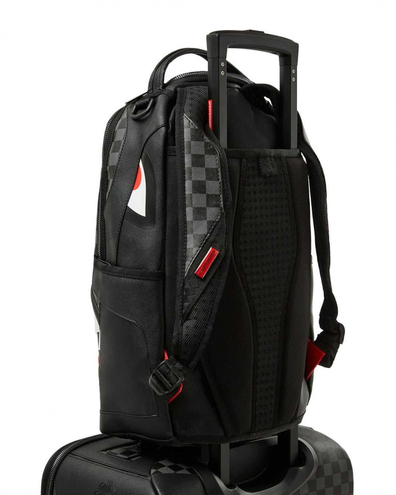 Sprayground Luggage HENNY SIP SOFT LUGGAGE Black | TNELG3675