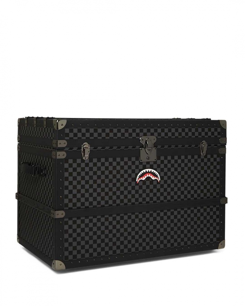 Sprayground Luggage HENNY TREASURE FASHION CHEST Black | UZTPS3821