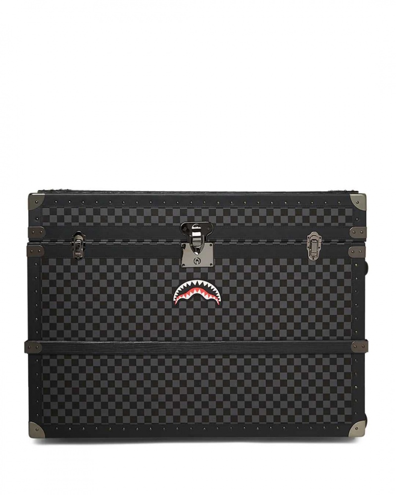 Sprayground Luggage HENNY TREASURE FASHION CHEST Black | UZTPS3821