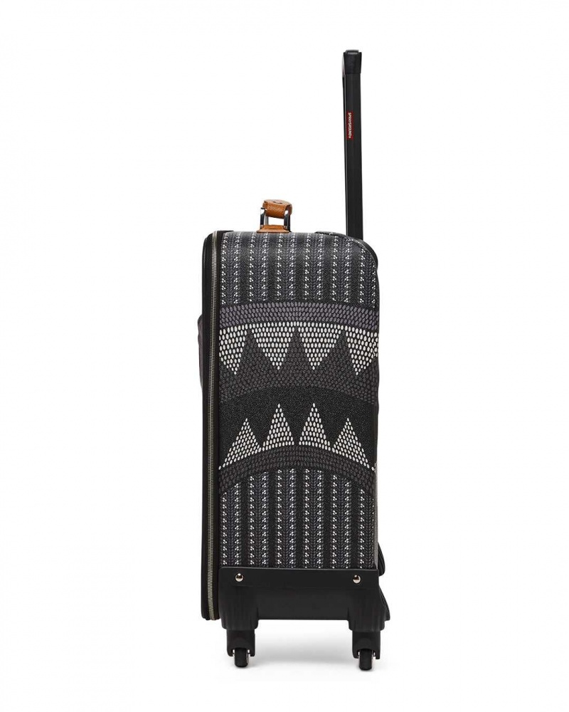 Sprayground Luggage ILLUCHAINS-CARRYON LUGGAGE Black | ZMINK9105