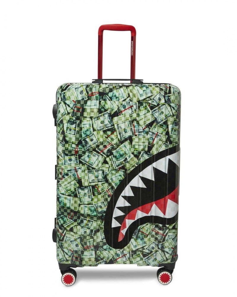 Sprayground Luggage MAMA I MADE IT SHARKITECTURE HARDSHELL FULL-SIZE LUGGAGE Multicolor | LJMWQ2943