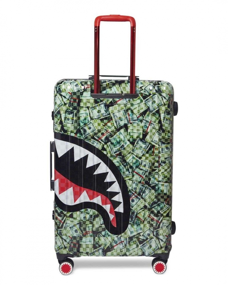 Sprayground Luggage MAMA I MADE IT SHARKITECTURE HARDSHELL FULL-SIZE LUGGAGE Multicolor | LJMWQ2943