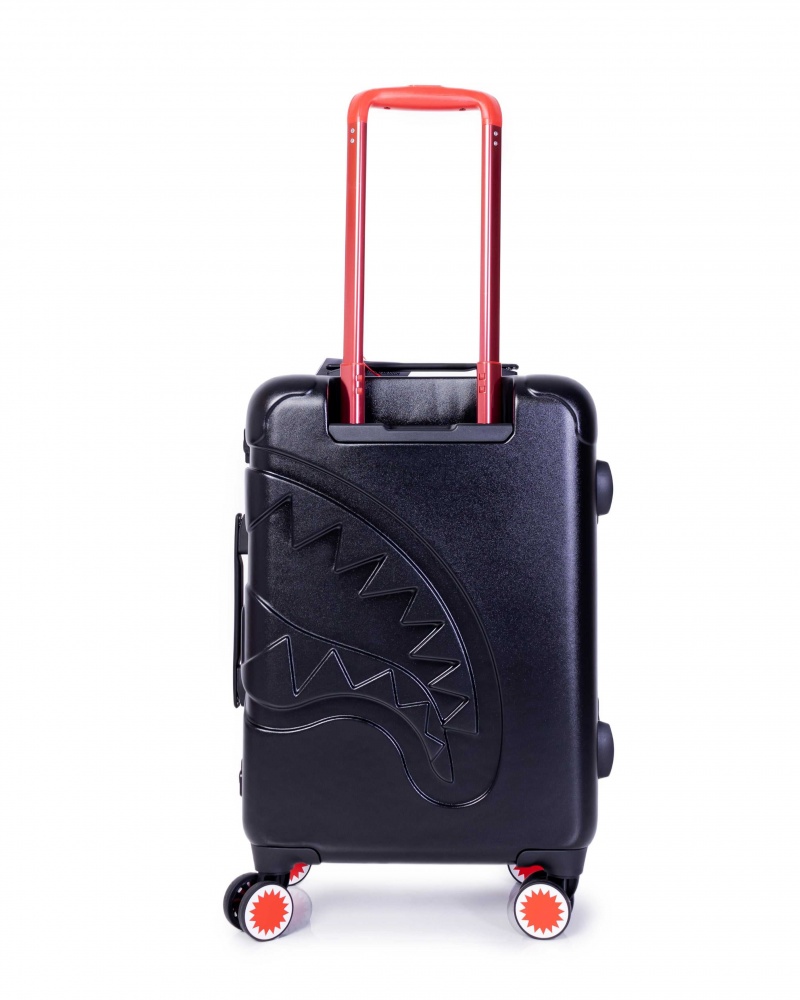 Sprayground Luggage MOLD ED CARRY-ON LUGGAGE Black / Black | MCTWJ1752