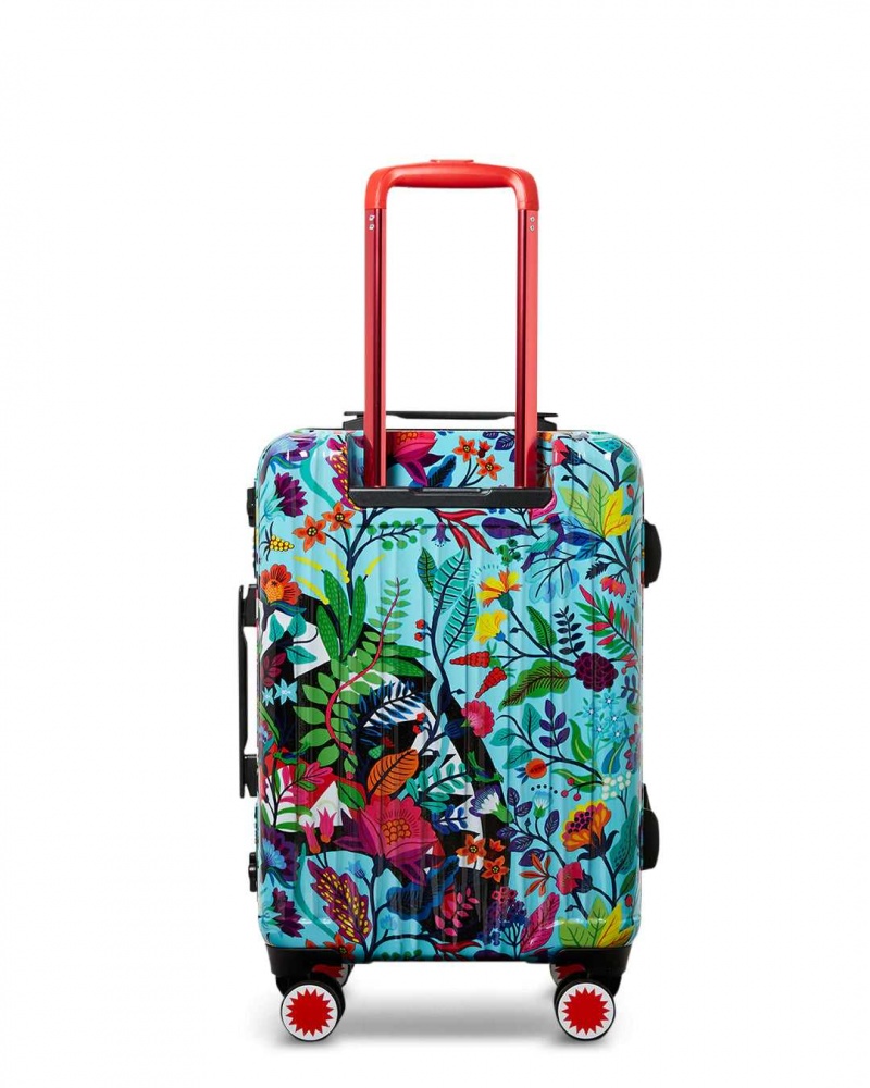 Sprayground Luggage SANCTUARY SPLIT 2.0 HARD LUGGAGE Green | LSPRK9024