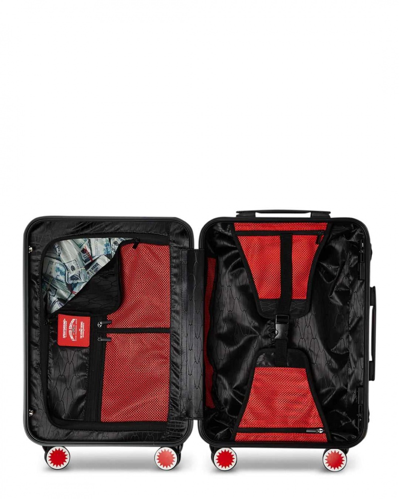 Sprayground Luggage SANCTUARY SPLIT 2.0 HARD LUGGAGE Green | LSPRK9024