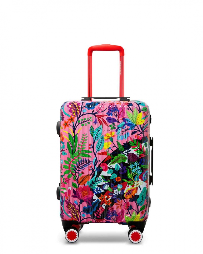 Sprayground Luggage SANCTUARY SPLIT 2.0 HARD LUGGAGE Green | LSPRK9024