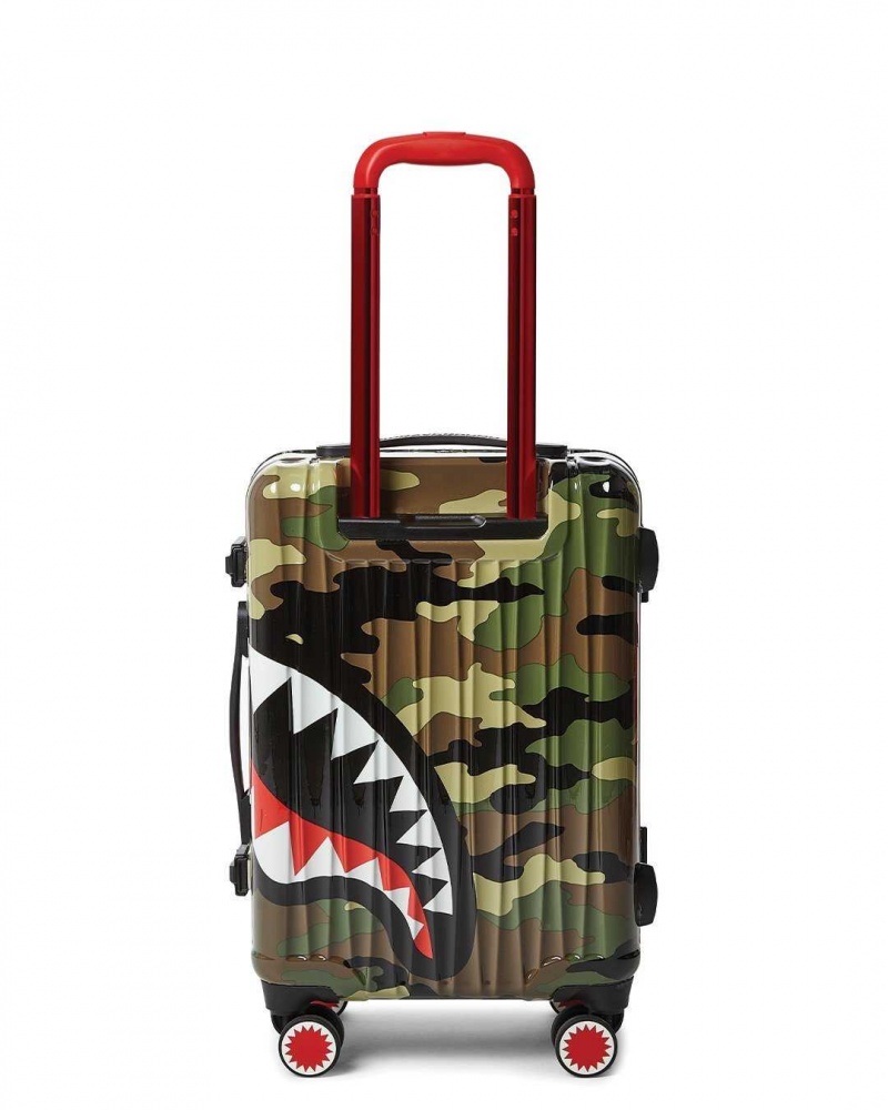 Sprayground Luggage SHARKNAUTICS CARRY-ON LUGGAGE Green | MUIXW6479