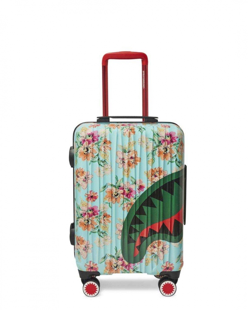 Sprayground Luggage THE SANCTUARY SHARKNAUTICS HARDSHELL CARRY-ON LUGGAGE Multicolor | BINDJ5176