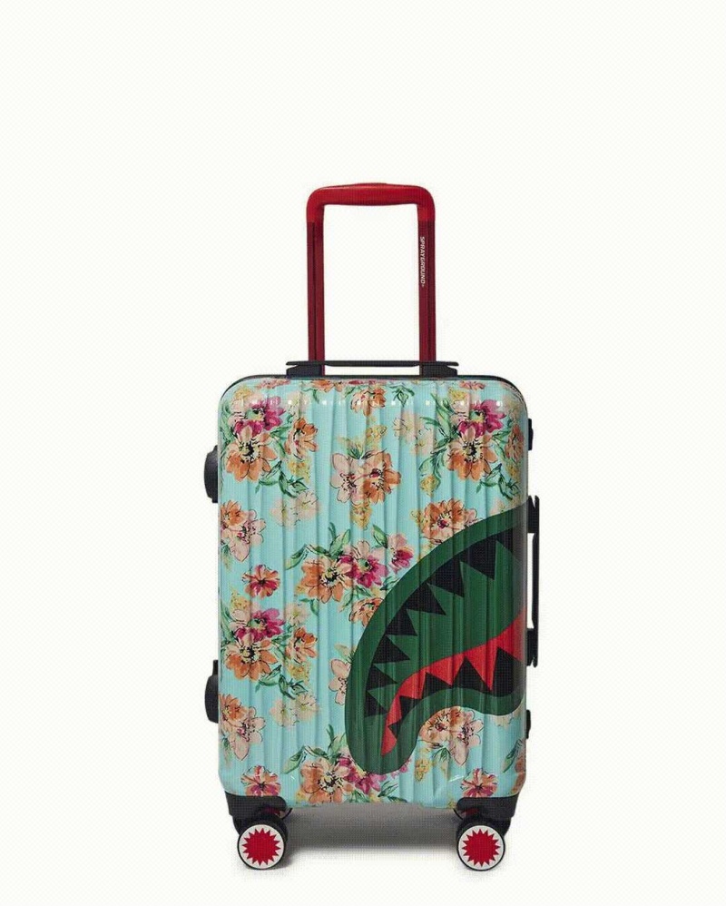 Sprayground Luggage THE SANCTUARY SHARKNAUTICS HARDSHELL CARRY-ON LUGGAGE Multicolor | BINDJ5176