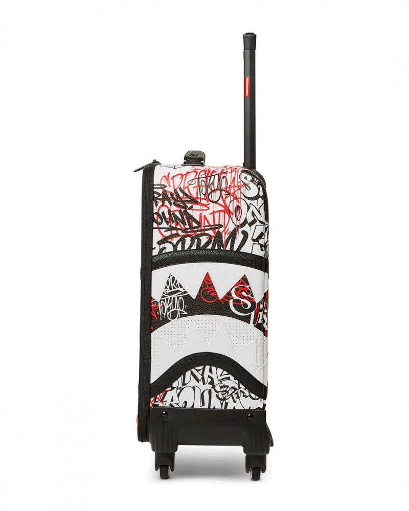 Sprayground Luggage VANDAL LUGGAGE White | EPKIG5367