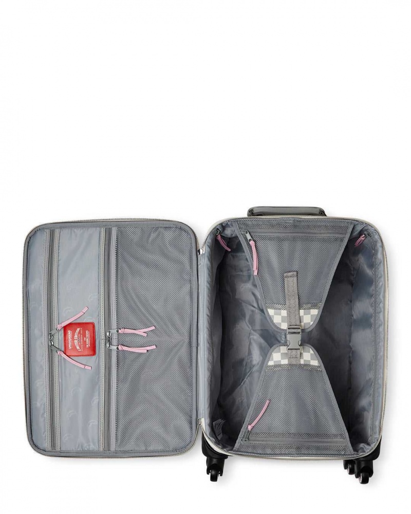 Sprayground Luggage XTC LA PALAIS LUGGAGE White | RVPTY3892