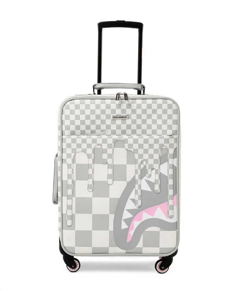 Sprayground Luggage XTC LA PALAIS LUGGAGE White | RVPTY3892