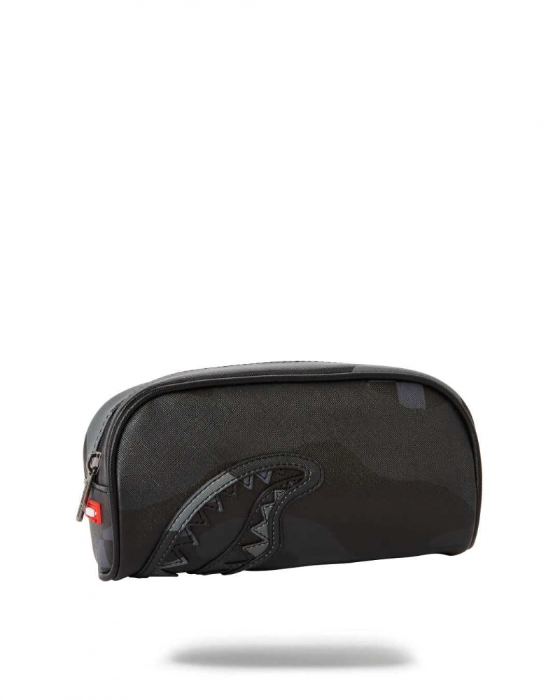 Sprayground Pochette 3AM RICH POUCH Black | MWOIC3045