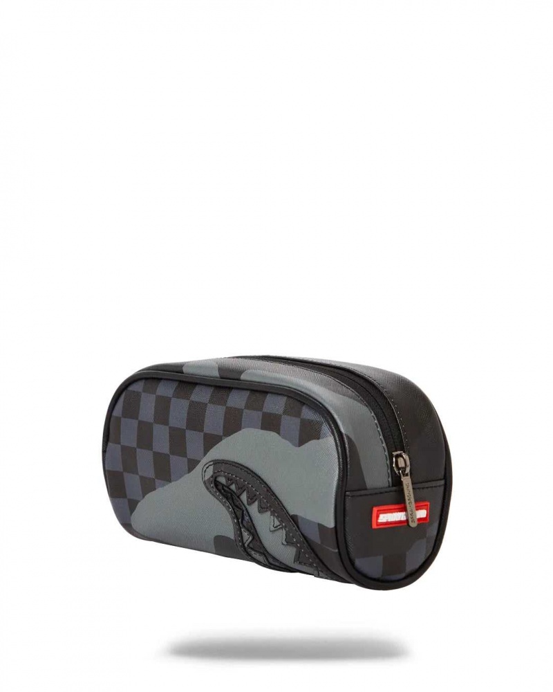 Sprayground Pochette 3AM RICH POUCH Black | MWOIC3045