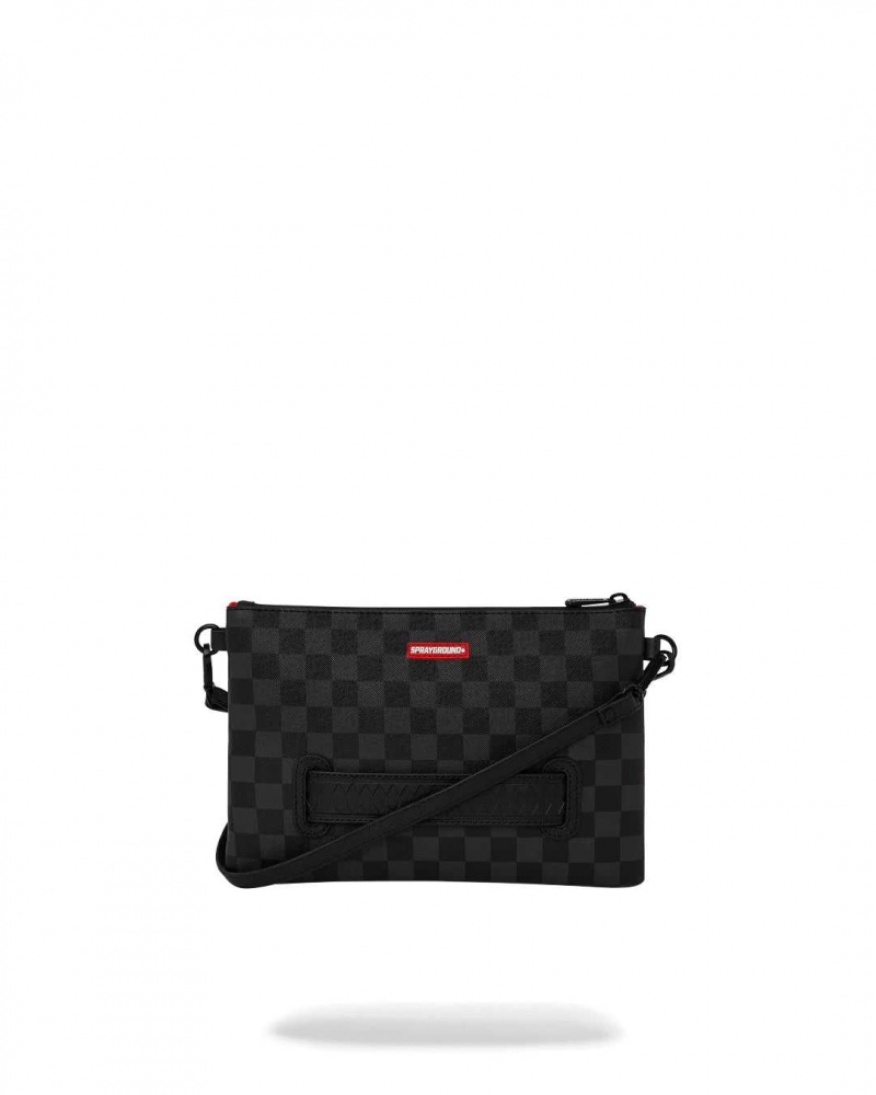 Sprayground Pochette CENSORED POCHETTE Black | BUCGS6491