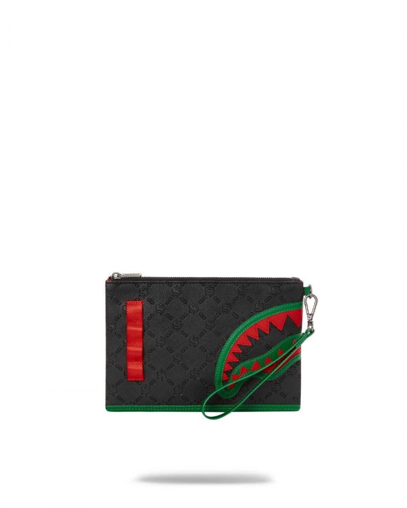 Sprayground Pochette DENIRO POUCHETTE Green | BIFDX6270