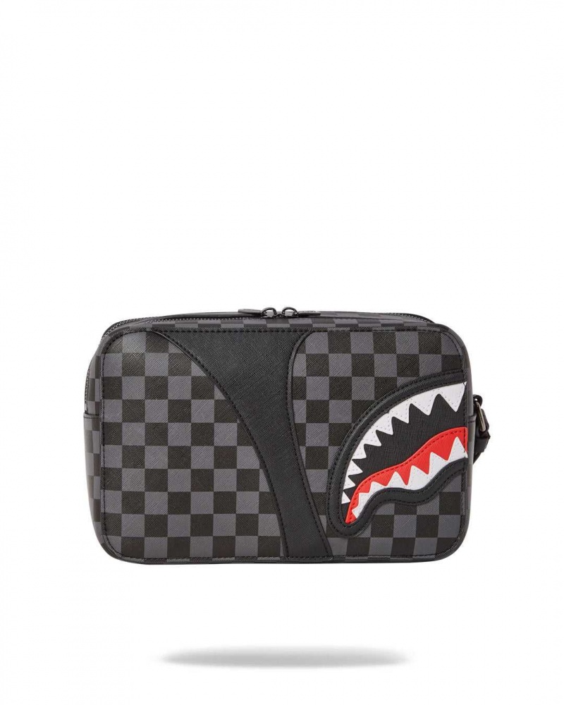 Sprayground Pochette HENNY SIP TOILETRY Black | HRCXS7605