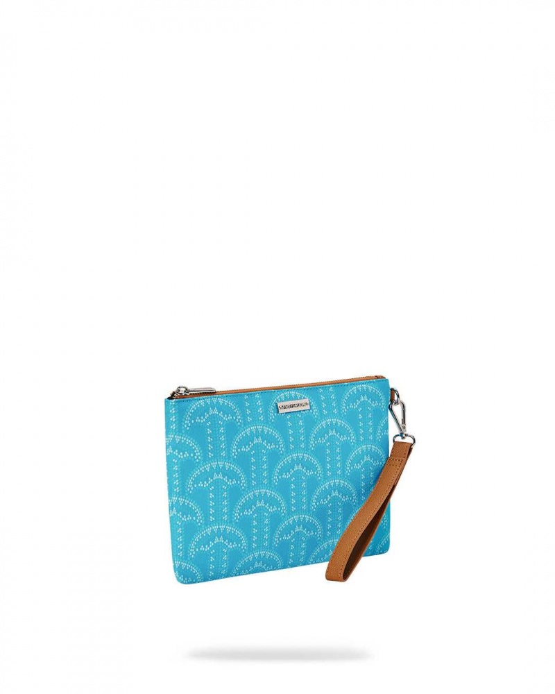 Sprayground Pochette ILLUCHAINS TURQ POCHETTE Turquoise | LYUIS5130