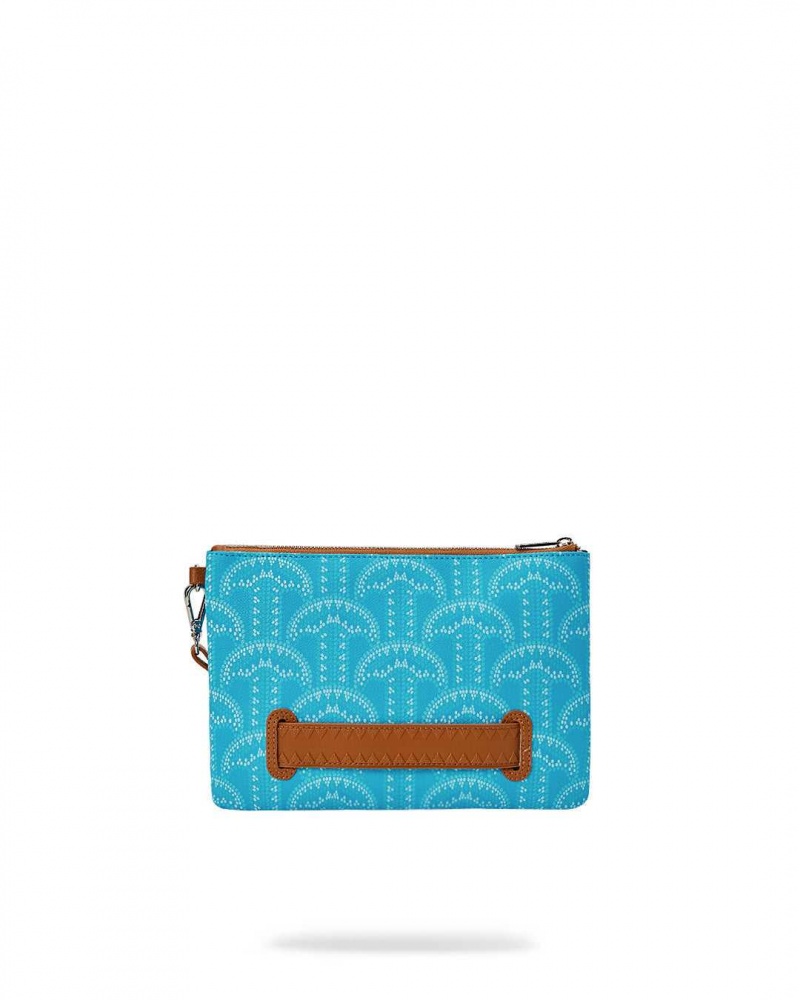 Sprayground Pochette ILLUCHAINS TURQ POCHETTE Turquoise | LYUIS5130