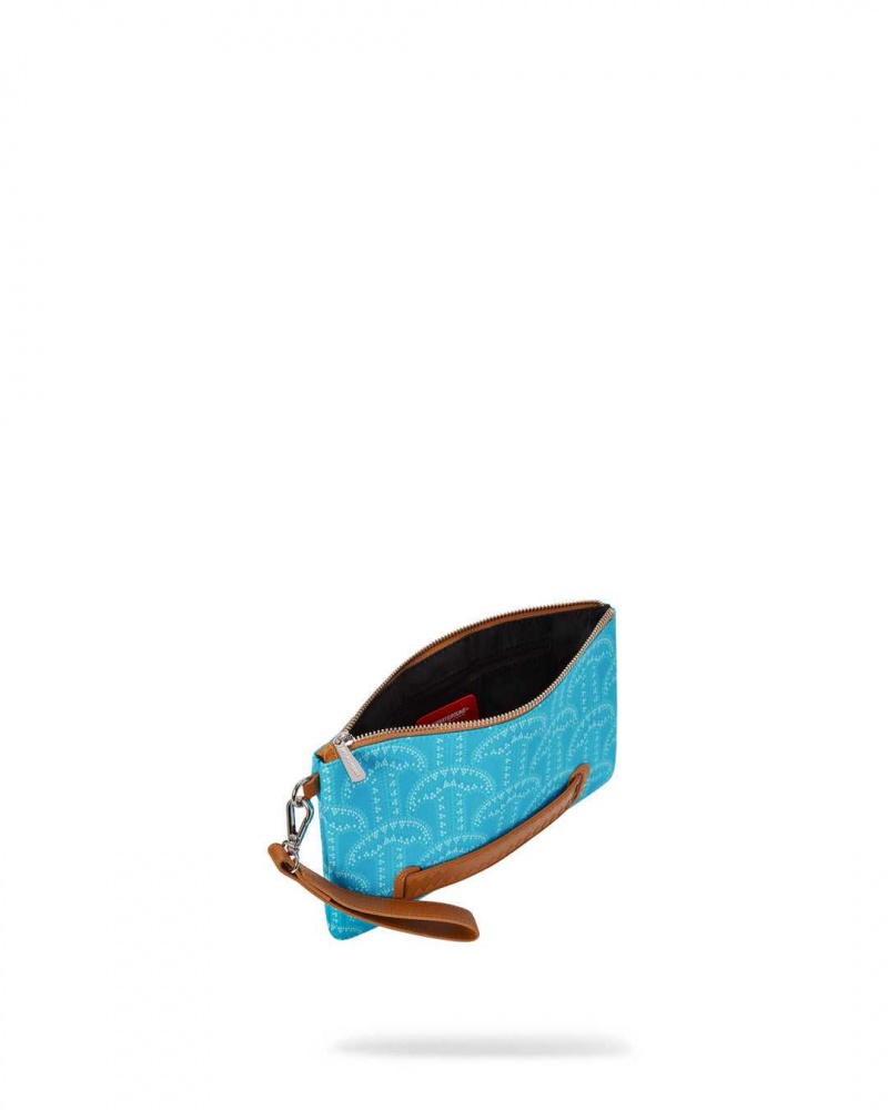 Sprayground Pochette ILLUCHAINS TURQ POCHETTE Turquoise | LYUIS5130