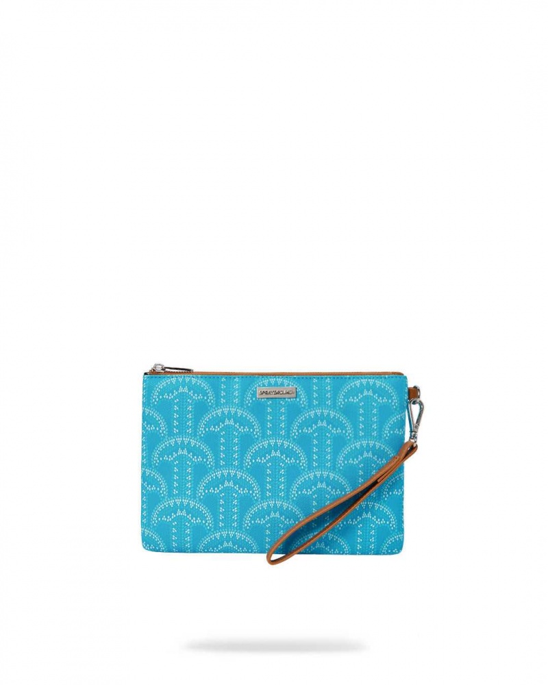 Sprayground Pochette ILLUCHAINS TURQ POCHETTE Turquoise | LYUIS5130