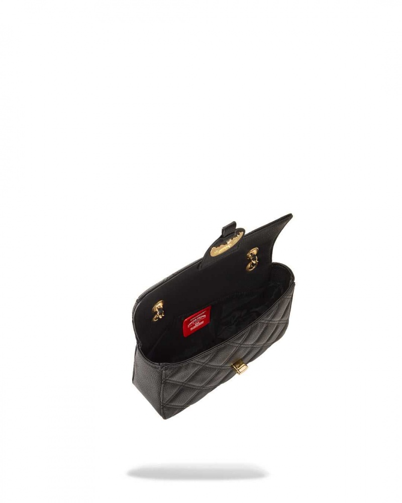 Sprayground Pochette MAMBA CLUTCH Black | YZPHT0683