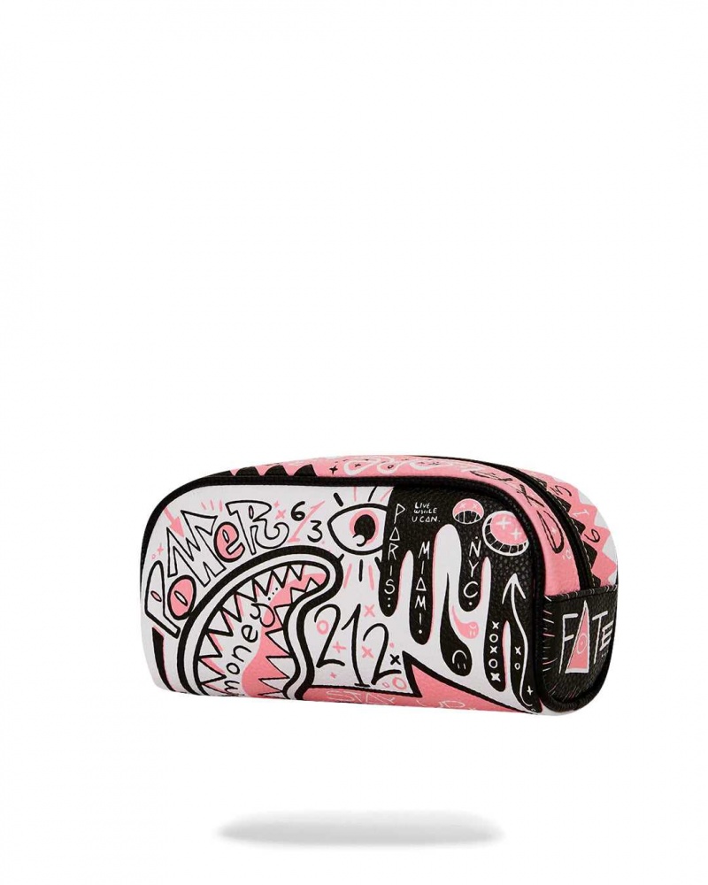 Sprayground Pochette MARKER HITS POUCH Pink | MGSXQ7168