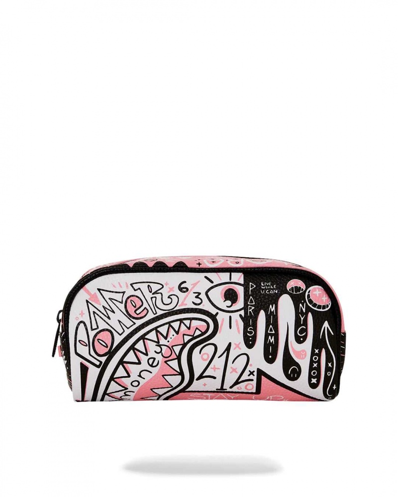 Sprayground Pochette MARKER HITS POUCH Pink | MGSXQ7168