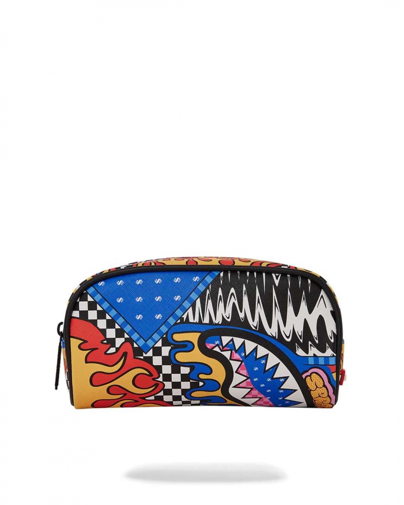 Sprayground Pochette MOSH PIT POUCH Black | DTPFO2470