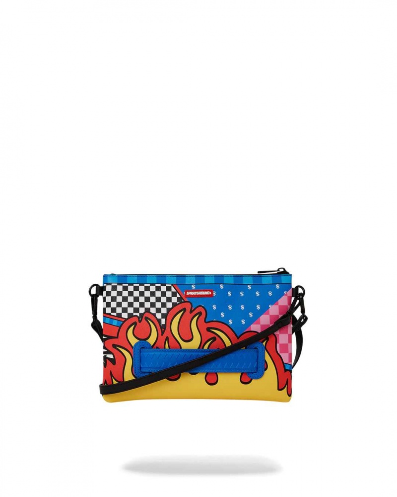 Sprayground Pochette MOSH PIT POUCHETTE Black | FARQP3804