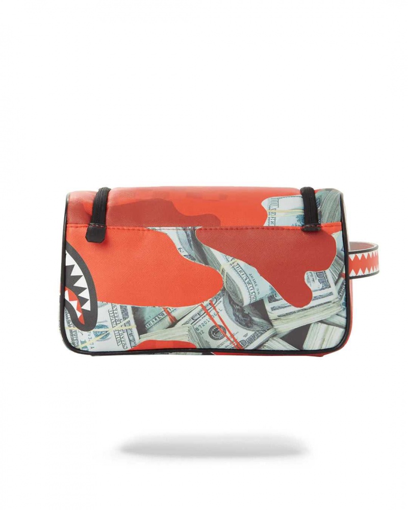 Sprayground Pochette PANIC ATTACK TOILETRY BAG Green | BHWER0243