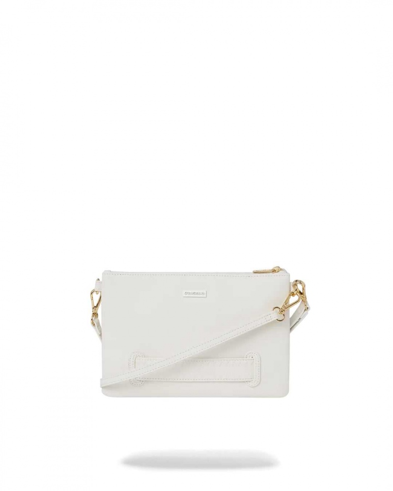 Sprayground Pochette PEARL SHARKMOUTH POCHETTE White | FYOLV2197